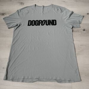 Lululemon DogPound Athletic Shirt Grey Large Men